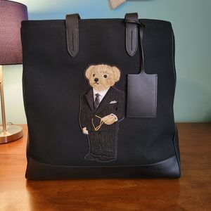 Ralph Lauren Purple Label Bear Tote